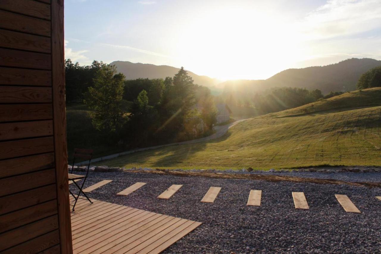 Hiska-Glamping Hotel Ajdovščina Kültér fotó